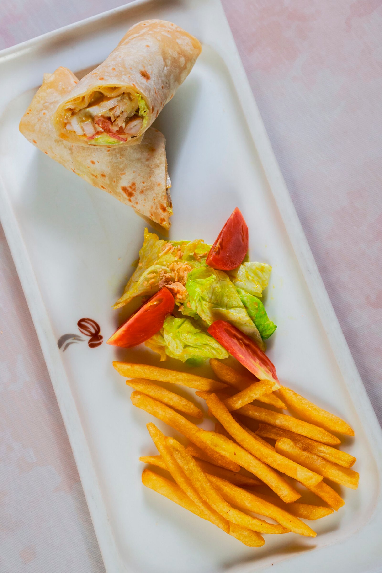 Curry Chicken Wrap(2)