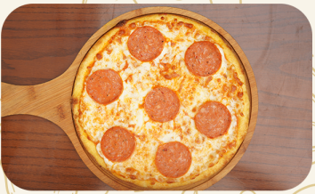 BEEF PEPPERONI PIZZA