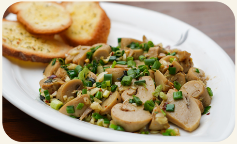 GARLIC MUSHROOM