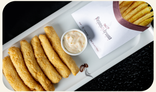 FISH FINGER WITH FRENCH FRIES